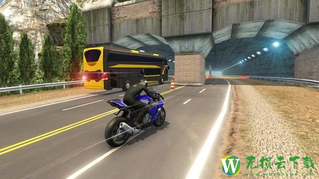 高速巴士vs摩托车中文版