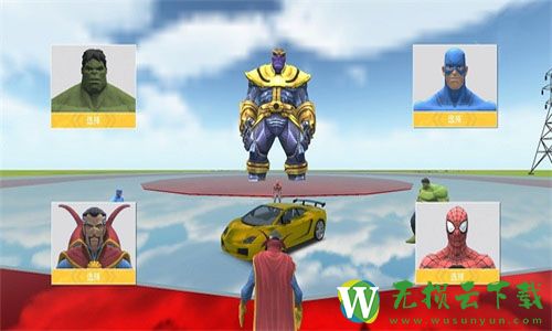 赛超级英雄飞车赛游戏安卓版下载v2.0